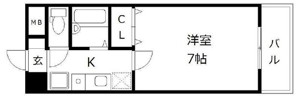 コンフォートビルの物件間取画像